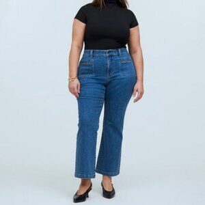 Madewell Kick Crop Jeans with Pockets